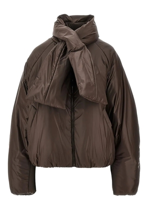 ARMARIUM scarf jacket - Brown
