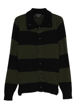 Simone Rocha striped cardigan - Black