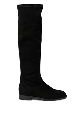 Maretto suede knee-high boots - Black