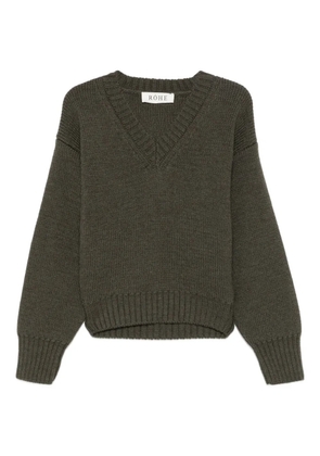 Róhe wool sweater - Green