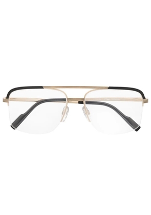 Cazal pilot-frame eyeglasses - Gold