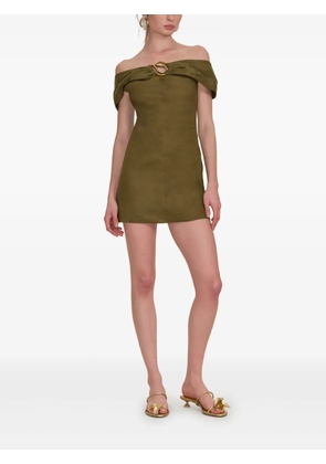 Cult Gaia Sawyer mini dress - Green