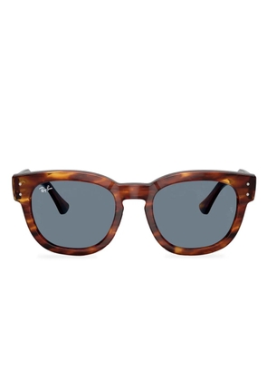 Ray-Ban Mega Hawkeye round-frame sunglasses - Brown