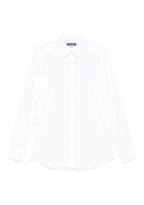 Dolce & Gabbana cotton poplin shirt - White