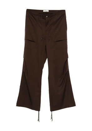 ENTIRE STUDIOS drawstring cargo trousers - Brown
