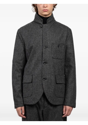 Hannes Roether collar pocket jacket - Grey