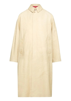 Maison Margiela Utility cotton trench coat - Brown