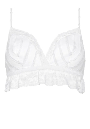 ERES Givré triangle bra - White