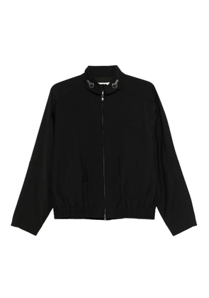 Tibi wool-blend bomber jacket - Black