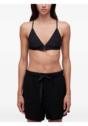 Osklen hook-and-eye triangle bra - Black