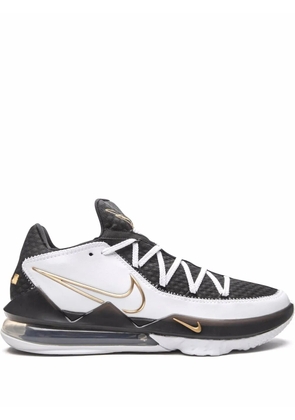 Nike LeBron 17 Low 'Black/White/Metallic Gold' sneakers