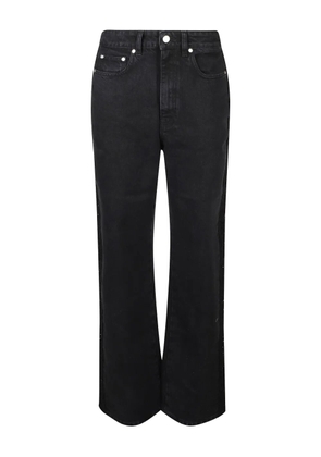 Stella McCartney lace-insert jeans - Black