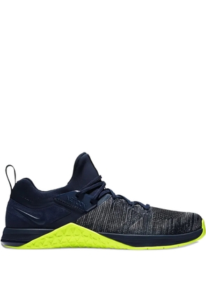 Nike Metcon Flyknit 3 'Obsidian/Volt' sneakers - Blue