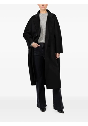 LARA Lara double-breasted coat - Black