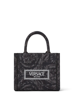 Versace extra small Barocco Athena tote bag - Black