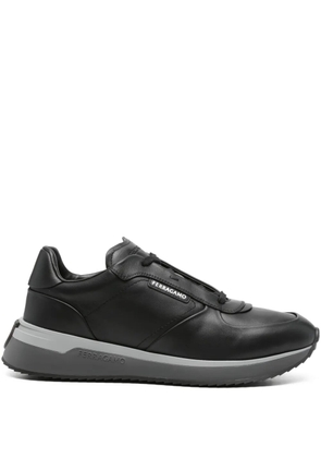 Ferragamo leather sneakers - Black