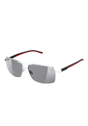 Tag Heuer Eyewear rectangle/frame sunglasses - Silver