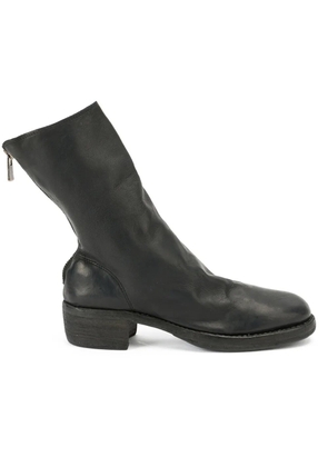 Guidi slingback ankle boots - Black
