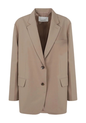 The Frankie Shop Bea button blazer - Neutrals