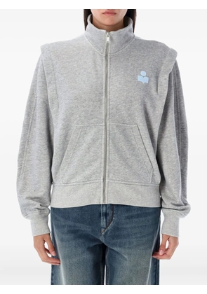 MARANT ÉTOILE Madilia zip-up sweatshirt - Grey