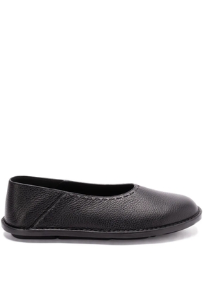 FENDI leather slippers - Black