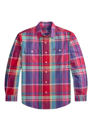 Polo Ralph Lauren plaid button-down shirt - Red