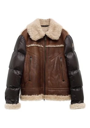 Moncler Grenoble Argens puffed-panel jacket - Brown