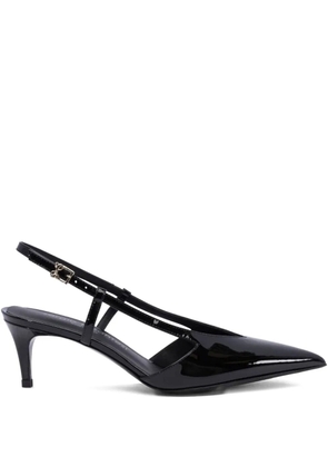 Sergio Levantesi 50mm Eva slingback pumps - Black