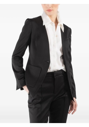 NELLS NELSON Joelle notched-lapel blazer - Black