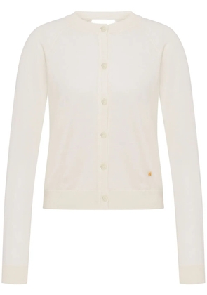 Moschino fine-knit cardigan - White