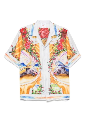 Casablanca La Tornade de Rose shirt - Blue