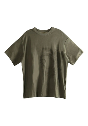 Ziggy Chen Digital Print T-shirt - Green