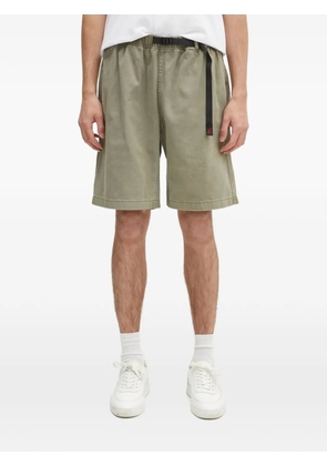 Gramicci G-Short Pigment Dyed elasticated belt shorts - Green