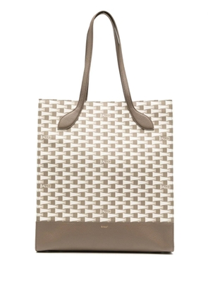 Bally Pennant panelled tote bag - Brown