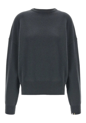 extreme cashmere nº355 Tes cuffed-sleeve crew-neck sweater - Grey