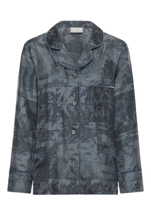 Pierre-Louis Mascia toile-print pajama shirt - Grey