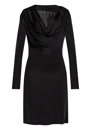 Helmut Lang cowl-neck dress - Black