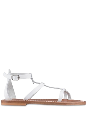 K. Jacques ankle-buckle leather sandals - White