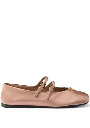 Prada satin ballet flats - Pink