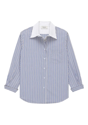 WE-AR4 striped shirt - Blue