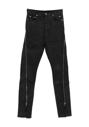 Rick Owens DRKSHDW Bolan Banana zip-detail jeans - Black