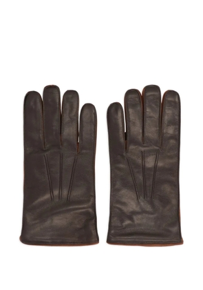 Moorer Clifton leather gloves - Brown