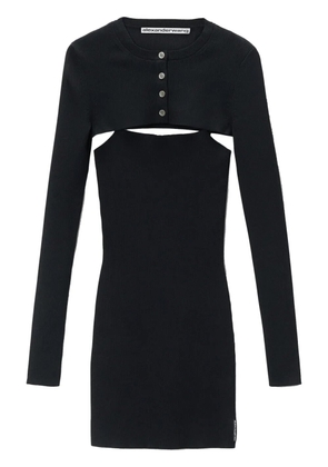 Alexander Wang knitted dress set - Black