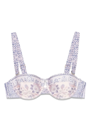 ZIMMERMANN Lucky bikini top - Neutrals