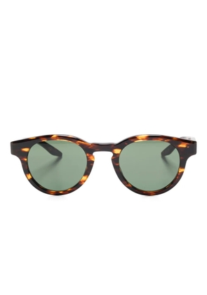 Barton Perreira Oxford tortoiseshell round sunglasses - Brown