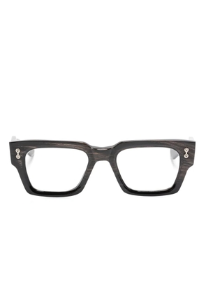 Akoni square-frame glasses - Black