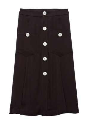 Prada satin skirt - Black