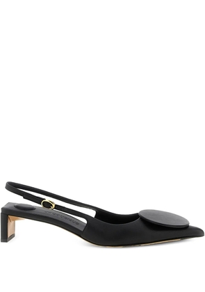 Jacquemus 40mm The low Duelo pumps - Black