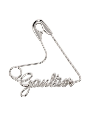 Jean Paul Gaultier gaultier safety-pin brooch - Silver
