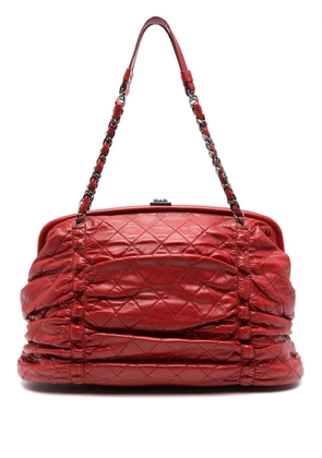 CHANEL Pre-Owned 2006-2008 quilted tote bag - Red